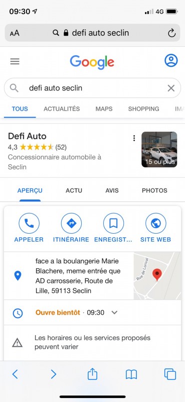 Audi A3 sportback blanche occasion à Seclin près de lille 
