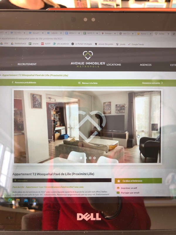 Trouver un appartement T3 avec cave à Wasquehal près de Lille